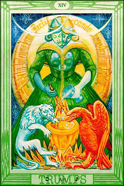 ART-CARD-OF-THE-THOTH-TAROT-VITRIOL-EARTH-CHAKRA-KUNDALINI-SHAKTI