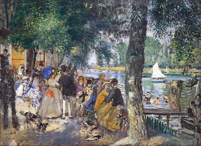 File:"La Grenouillère" d'A. Renoir (Fondation Louis Vuitton, Paris).jpg