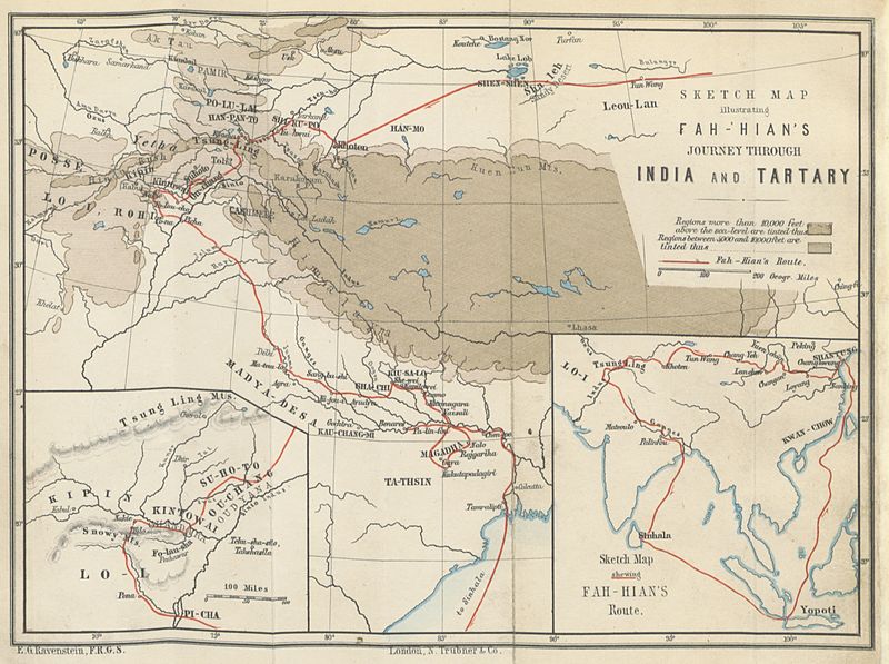 File:BEAL(1869) FAH-HIAN'S ROUTE THROUGH INDIA AND TARTARY.jpg