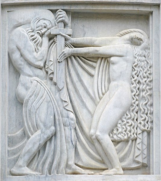 File:"La Tragédie" d'A. Bourdelle (théâtre des Champs-Élysées, Paris) (51913999670).jpg