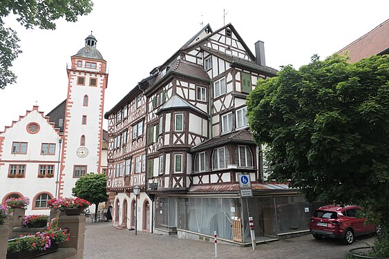 Mosbach, Different shapes of roofs