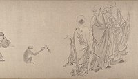 明 傳仇英 十六羅漢圖 卷-The Sixteen Luohans MET DP205341.jpg