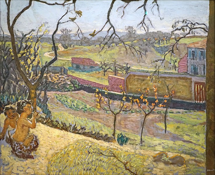 File:"Premier Printemps" de Pierre Bonnard (Fondation Vuitton, Paris).jpg