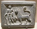 Hercules and the Nemean lion. Gandhara, 1st century