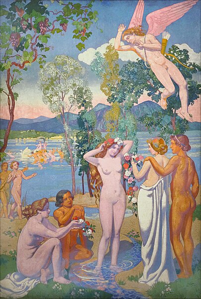 File:"L'Histoire de Psyché" de Maurice Denis (Fondation Vuitton, Paris).jpg
