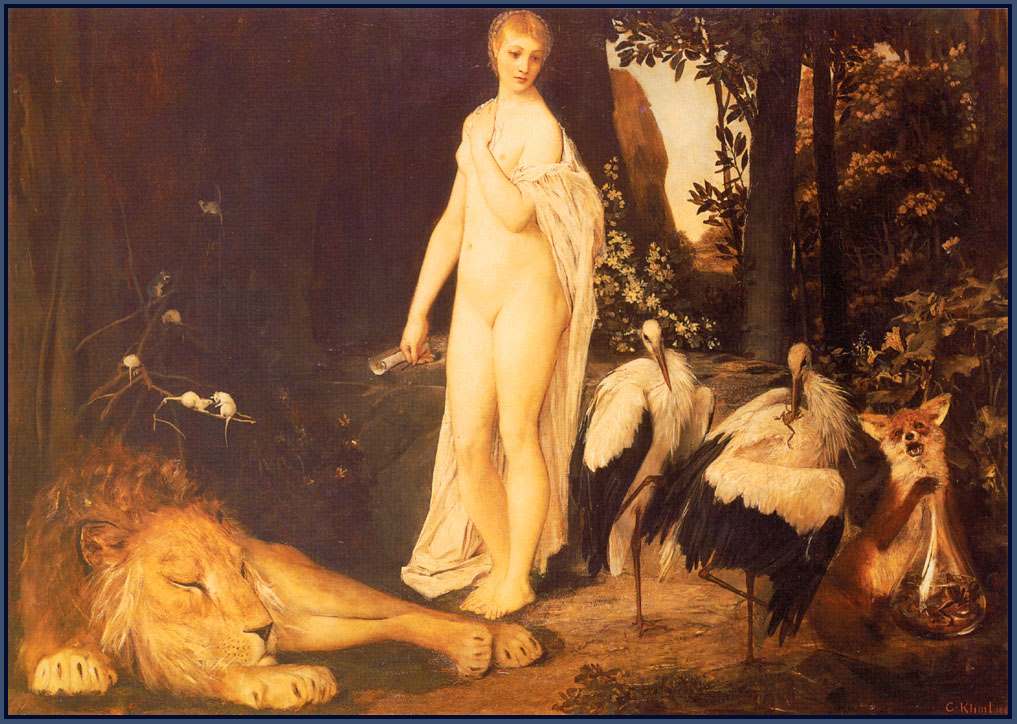 G Klimt Fable