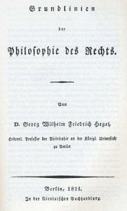 Philosophy of Right G.W.F. Hegel