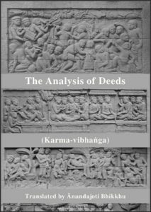 The Analysis of Deeds - Karma-vibhanga PDF